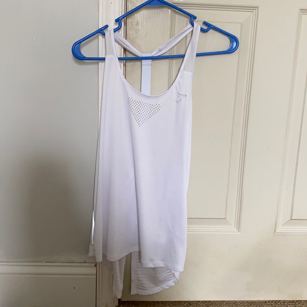 Gymshark White Tank Top